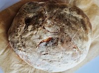 Traditional Italian No-Knead Sourdough Bread