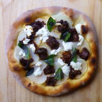 Potato And Caponata Pizza