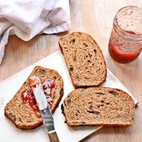 Yeasted Applesauce Whole Wheat Bread