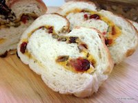 Cranberry Raisin  Walnut Loaf