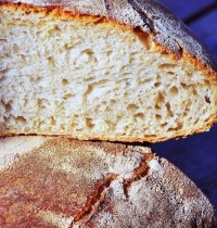 Rustic Italian Loaf With Sourdough