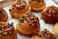 Apricot-Pistachio Sticky Buns