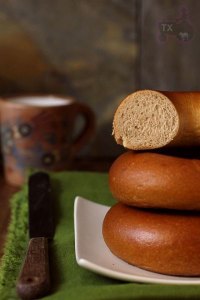 Sourdough Whole Wheat Bagel