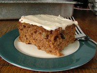 Sourdough Applesauce Cake