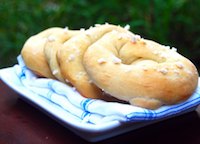 Vegan Sourdough Pretzels