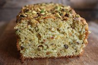 Pistachio Olive Oil Cake With Orange Blossom Water