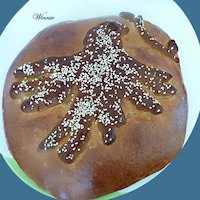 Special Challah - Noa's Dove With An Olive Leaf