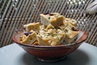 Focaccia With Sundried Tomatoes & Gorgonzola