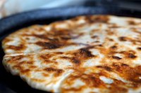 Cheese-Filled Flatbread