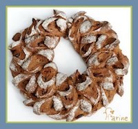 White Whole Wheat Laureal Wreath