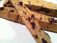 Cherry And Almond Sourdough Biscotti