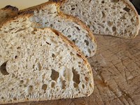 Pain Au Levain With Whole Spelt And Sesame Seeds