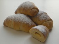 Cornetti with Crema Pasticcera-Filling