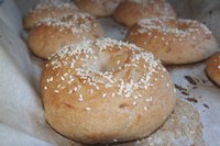 Gluten-free vegan Bagels