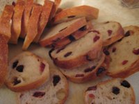 Toasted Raisin Cranberry Slices