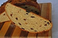 Sweet Corn Raisin Bread