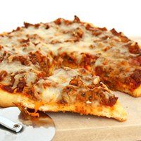 Homemade Pizza with Beef