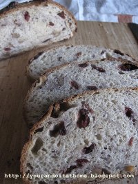 Cranberry and Walnut Sourdough