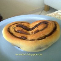 Heart Shaped Butter Rolls