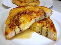 Apple Butter Swirl French Toast