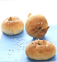 Rosemary-Lemon Knot Rolls