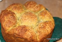 Green Tea Pull Apart Rolls