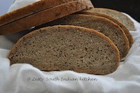 French  Rye bread with caraway seeds