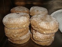 Sourdough English Muffins With Feta Cheese