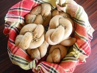 Whole wheat soft garlic knots