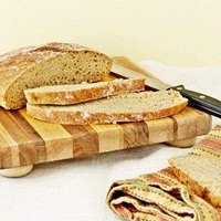 No Knead Whole Wheat Bread