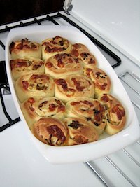 Cheesy Caramelized Onion Rolls