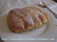 Bear Claw: pastry filled with frangipane