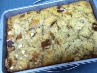 Bread Pudding with White Chocolate