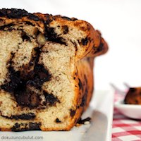 Chocolate hazelnut bread