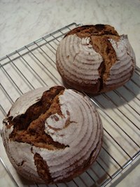 80% Sourdough Rye with a Rye-Flour Soaker