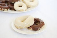 Baked yeast donuts