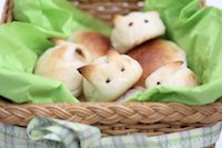 Bunny bread buns