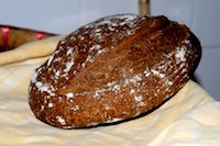 Brown Soft Semolina Sourdough