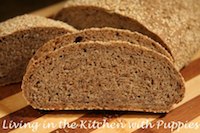 Flaxseed Rye with Sesame Crust