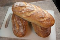 Pain au Levain with Whole Wheat