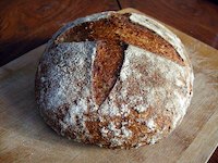 Maple-Oatmeal Sourdough Bread