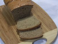 Whole Wheat Bread with no added fat or sweetener