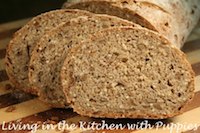 Sunflower Seed Bread with Rye Sourdough