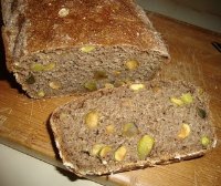 Pistachio Rye Sourdough