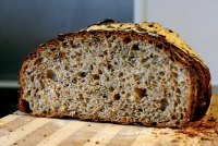 Wholemeal Rosemary and Caraway Bread