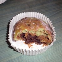 Almost Fatfree Wholemeal Matcha-Choco buns