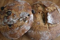 focaccia in onion rye, a compromise