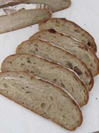 Kefir leaven bread