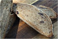 Spicy Kalamata Sourdough Loaf