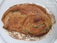 Rye bread, caraway, orange and sourdough